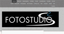 Desktop Screenshot of fotostudio-s2.de